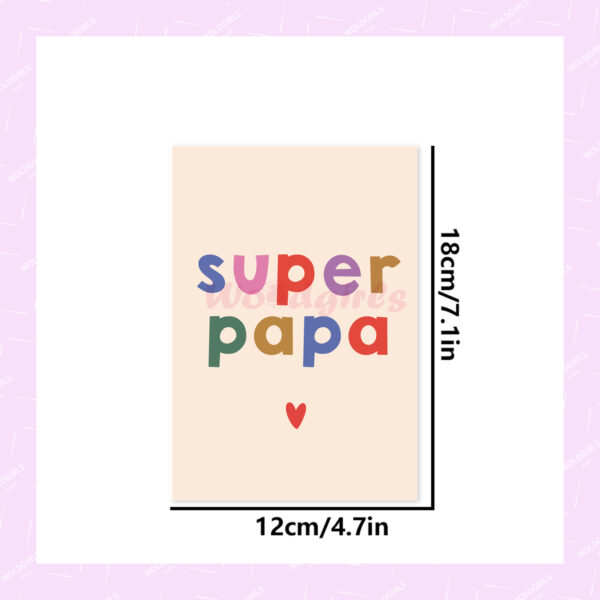 "SUPER PAPA" Father's Day